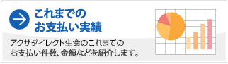 これまでのお支払の実績
